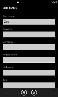 Press the field below 