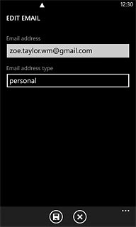 Press the save icon.