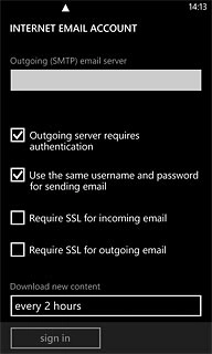 Press the field below 