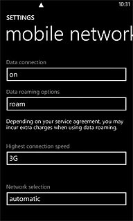 Press the field below 