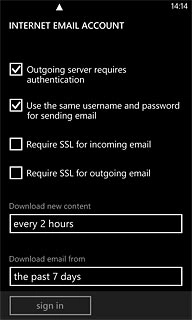Press the field below 