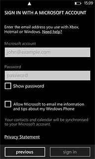 Press the field below 