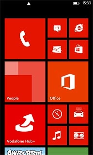 Press the internet browser icon.