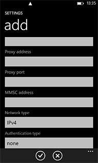 Press the field below 