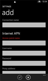 Press the field below 