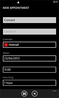 Press the fields below 