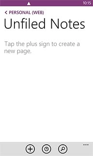 If required, go to the required folder.Press the new note icon.Write the text for the note.