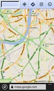 You can now use the application.Please note that Google Maps isn't part of the original application package and therefore only a general description is given here.You have a number of options, such as:Plan a routeView directionsView street viewView traffic informationView current locationView the location of your friendsFind companies