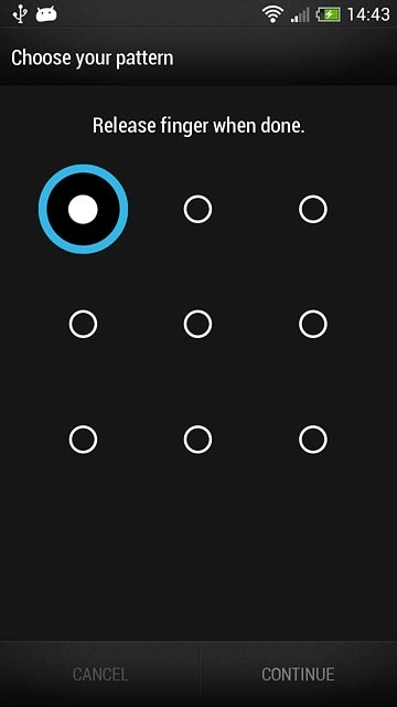 Press and drag a point to connect at least four points.