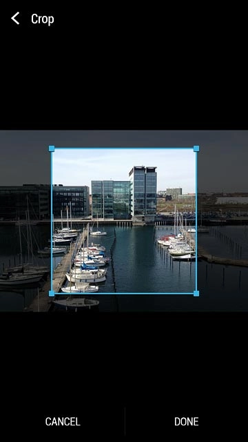 Drag the frame to the required position to select the required detail.