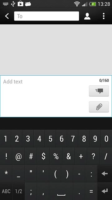 Press the required numbers or the required symbols.