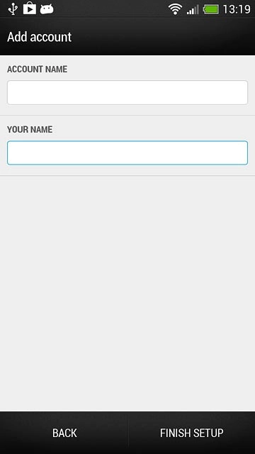 Press the field below 