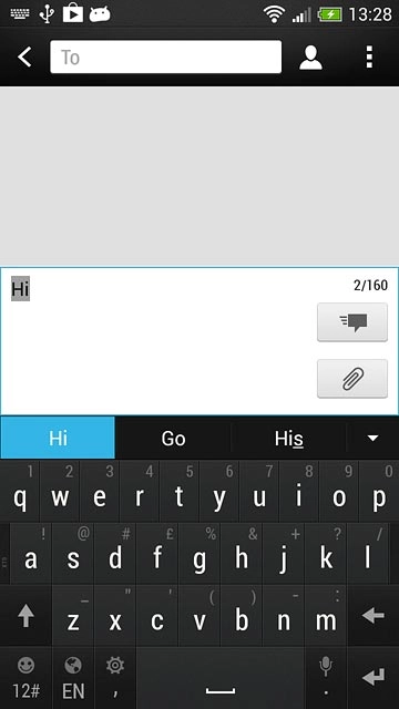 Press arrow down to see more words.