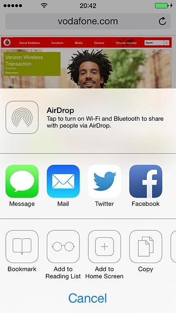 Press Add to Reading List.