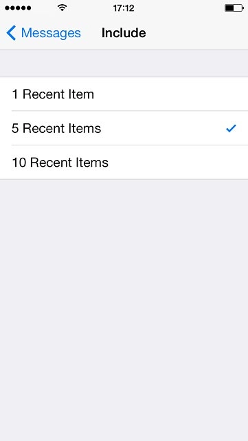 Press the field in the top left corner of the display.Depending on the menu item selected, more settings may be available. Follow the instructions on the display to select the required settings.