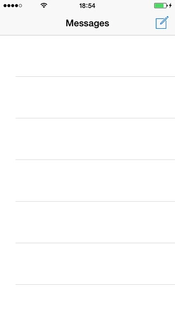 Press the new message icon.
