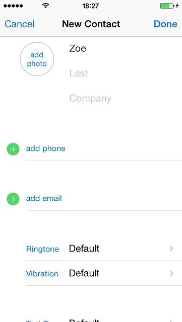 Press Last and key in the required last name.