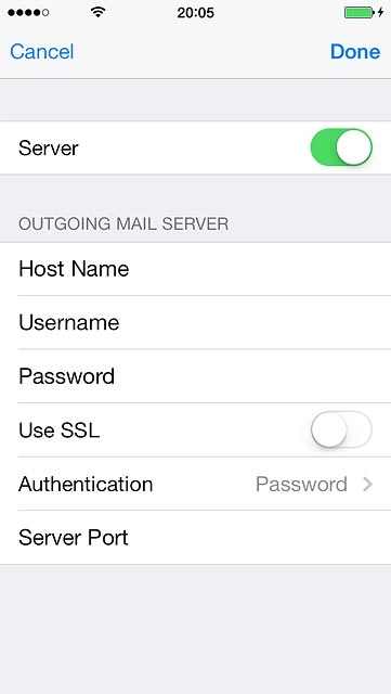 Press Authentication.