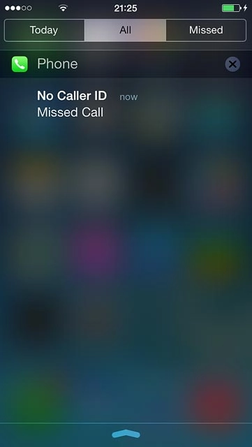 Press the required notification.Follow the instructions on the display to use the selected function.