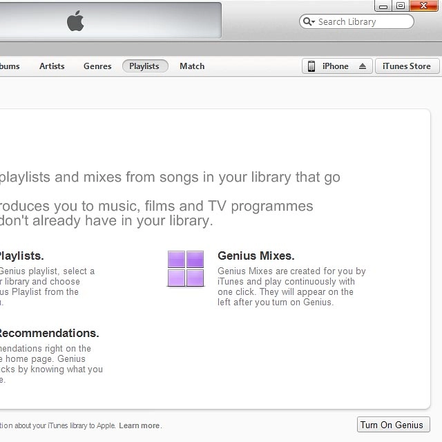 To start the transfer manually:Click iPhone.