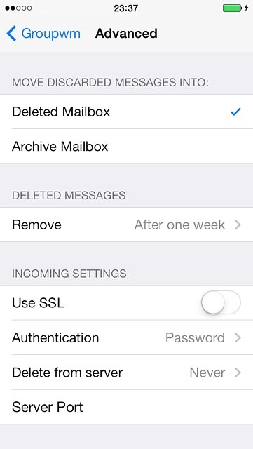 Press Authentication.
