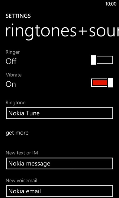 Press the field below 