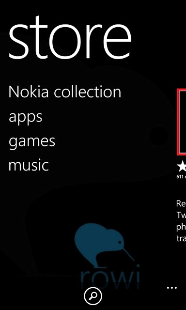 To search by name:Press the search icon.