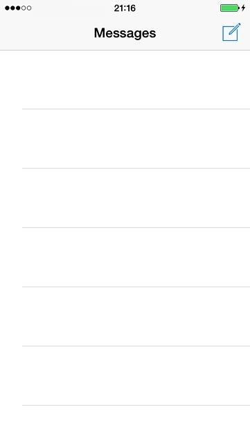 Press the new message icon.