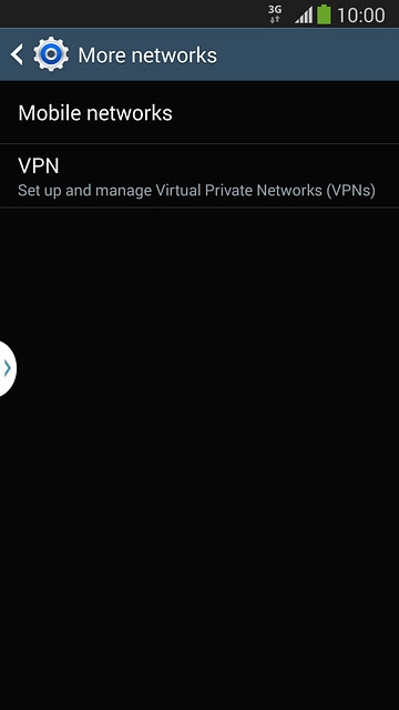 Press Mobile networks.