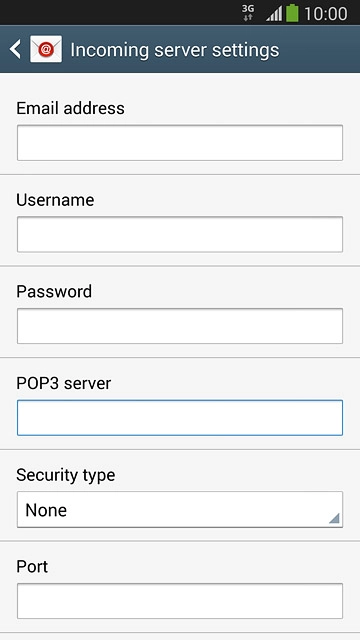 Press the drop down list below 