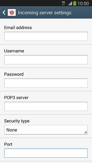 Press the field below 