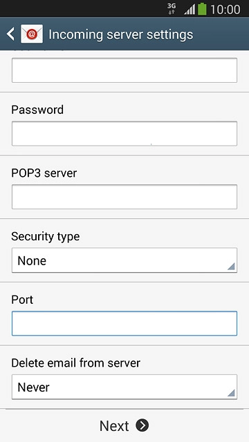 Press the drop down list below 