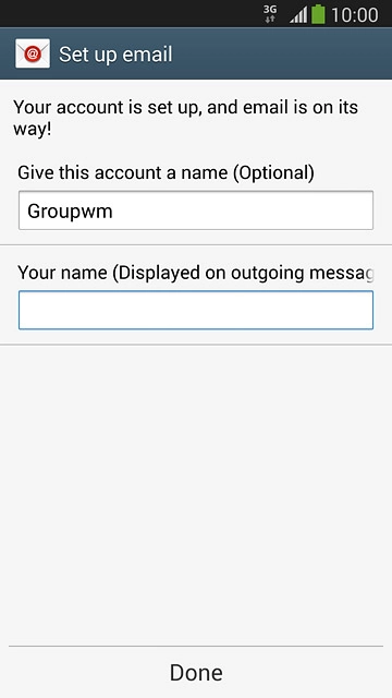 Press the field below 