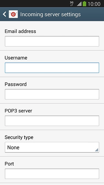 Press the field below 