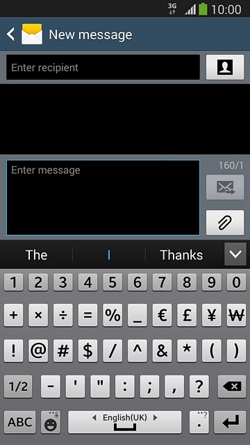 Press 1/2 to see more symbols.