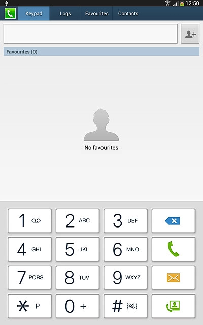 Press and hold 1 to call voicemail.