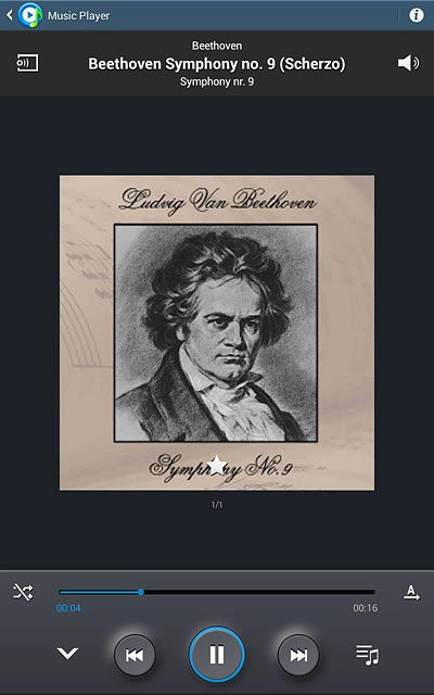 Press the repeat icon repeatedly to select the required setting.