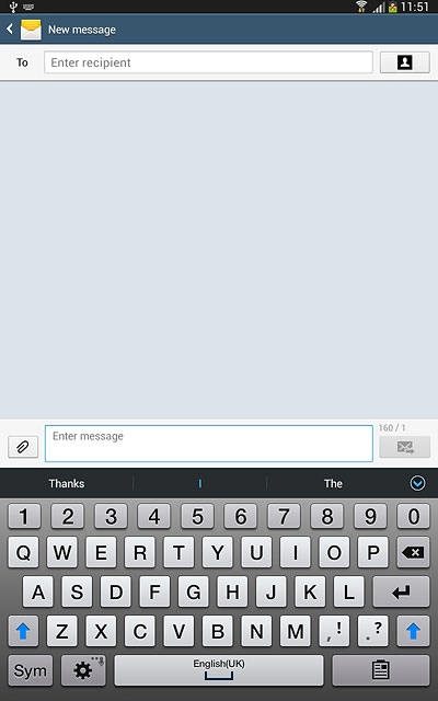 Slide your finger right or left on space key to select the required language.