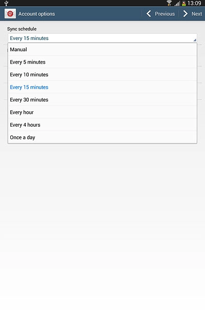 Press Manual or the required period.