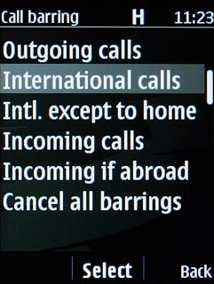 International calls