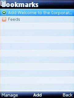 Scroll to Add  and press the Navigation key.