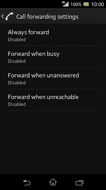 Forward when unanswered