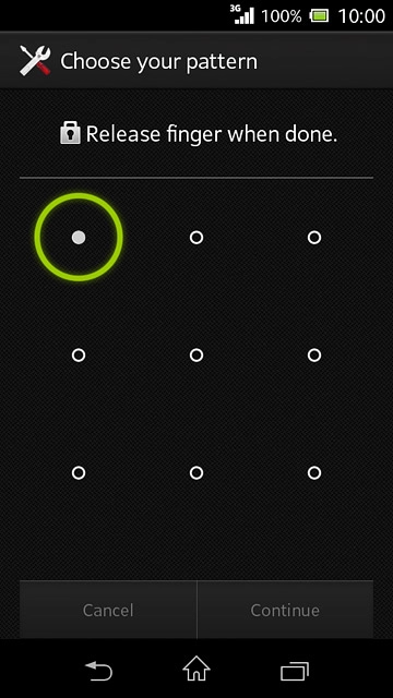 Press and drag a point to connect at least four points.