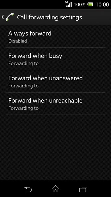 Forward when unanswered