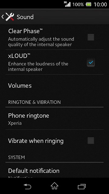 Press Phone ringtone.