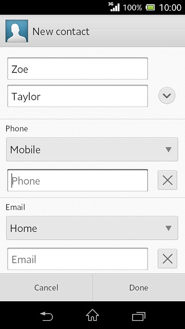 Press Phone and key in the required phone number.