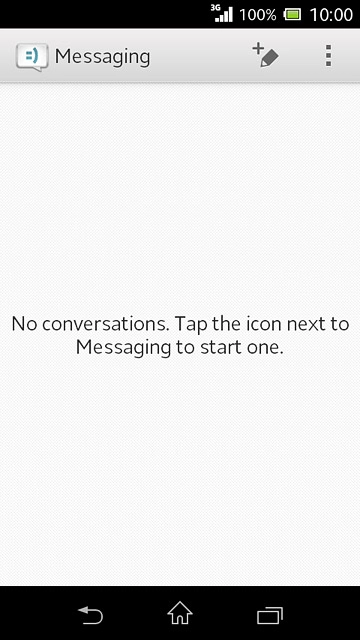 Press the new message icon.