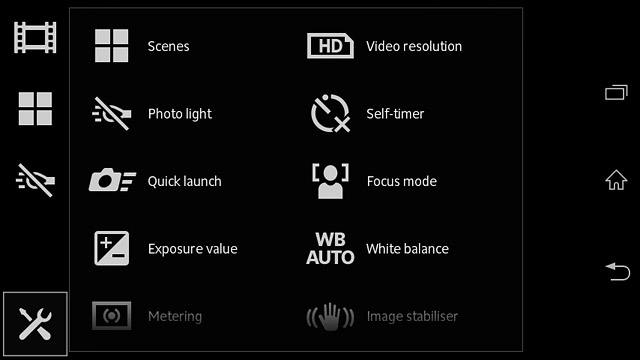 Press Video resolution.