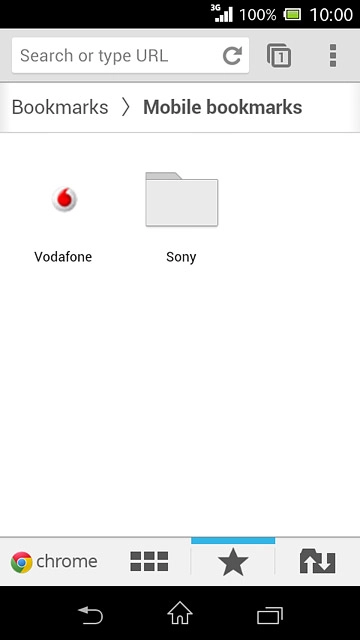 Press the bookmark icon.