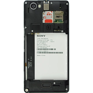 Slide your SIM into the SIM holder.